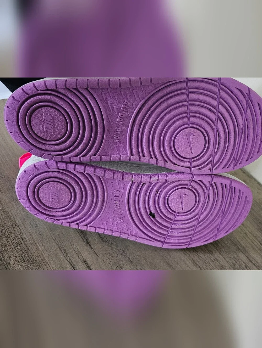 Nike velcro closure